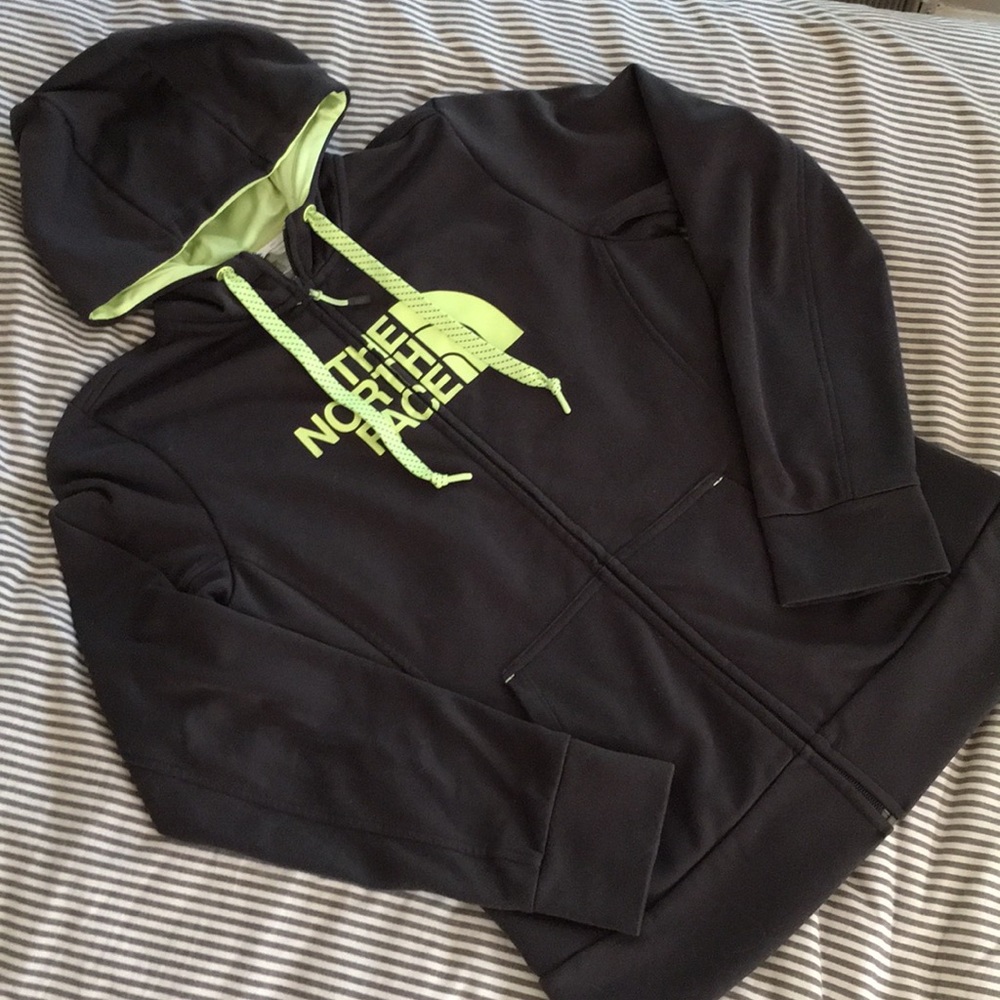 The North Face tech zip-up hoodie